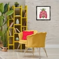 thumbnail image 3 of Stupell Industries Pink & Green Blooming Beetle Insects Painting Black Floater Framed Canvas Art Print Wall Art, 18 x 18, 3 of 10
