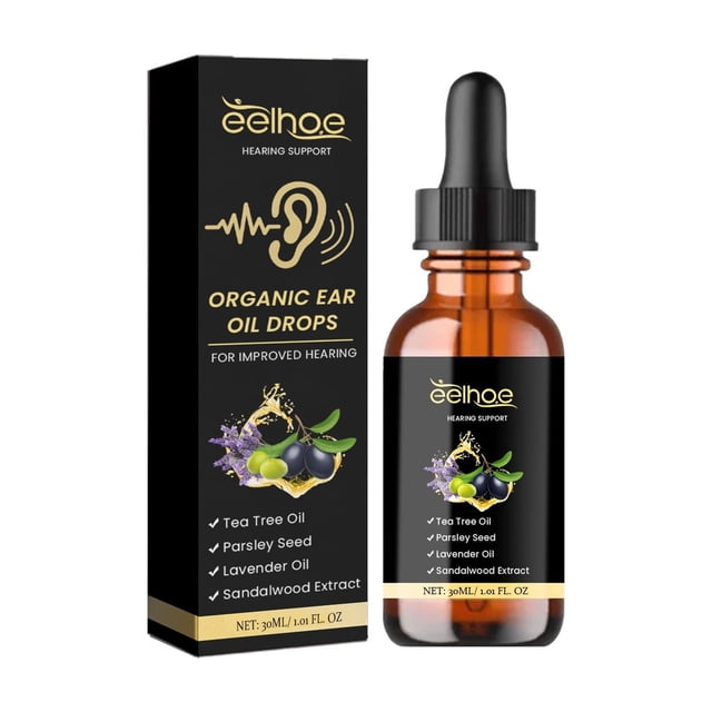 Ear Oil Drops for Cleaning Earwax, Relieving Tinnitus, Ear Back Discomfort, Ear Health Care Drops