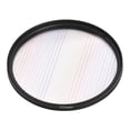 thumbnail image 1 of Mistaha 77mm Rainbow Streak Lens Filter Special Effects Anamorphic Optical Glass Filter for DSLR Cameras, 1 of 8