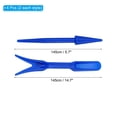 thumbnail image 2 of Mini Garden Hand Succulent Transplanting Tools, 4 Pack Digging Planting Widger Dibber Tools, Blue, 2 of 6