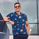 thumbnail image 4 of Balery Space Camisa Polo de Hombre con Estampado, de Manga Corta y Tejido Medio, Camisa Tipo Golf Polo-Large, 4 of 6