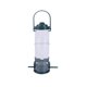 thumbnail image 3 of Comedero para pájaros de grano verde, con estación de alimentación para pájaros al aire libre, columna de silo de alimentación para pájaros silvestres BRILLAR Rojo Verde, 3 of 4