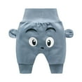 thumbnail image 5 of XBASW Baby Newborn Cartoon Harem Pants Spring Fall P P Pants High Waist Trousers for Girls Boys 0-3T, 5 of 9