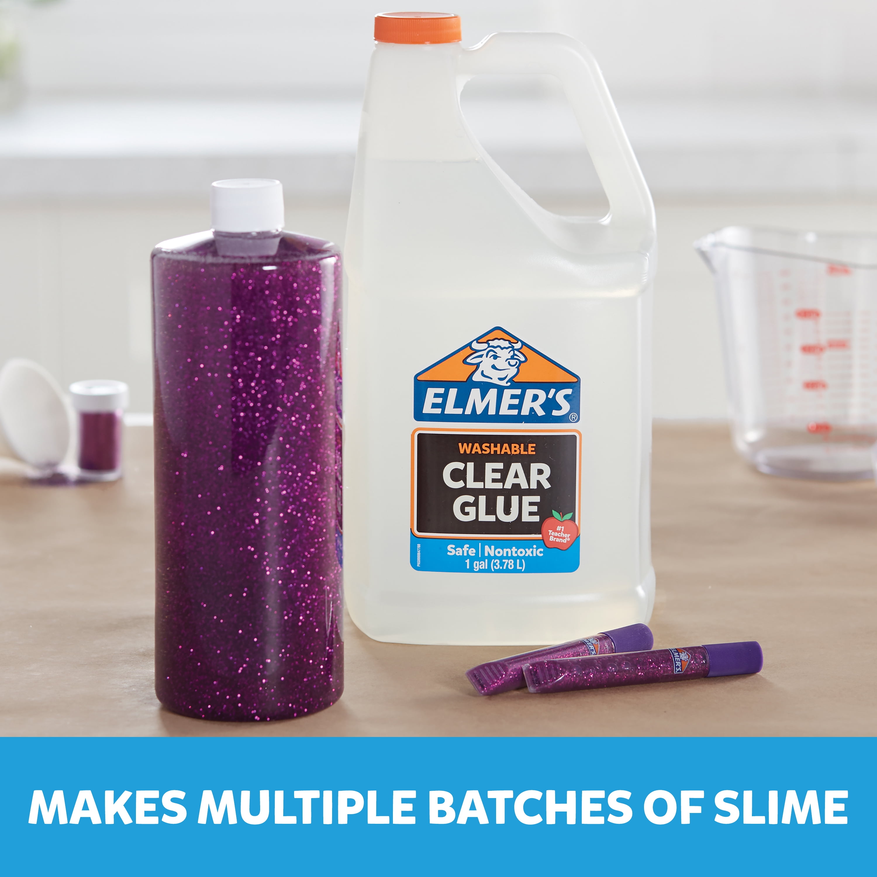 Elmer's Liquid School Glue, Clear, Washable, 9 Ounces, 1 Count – Home  Harmony