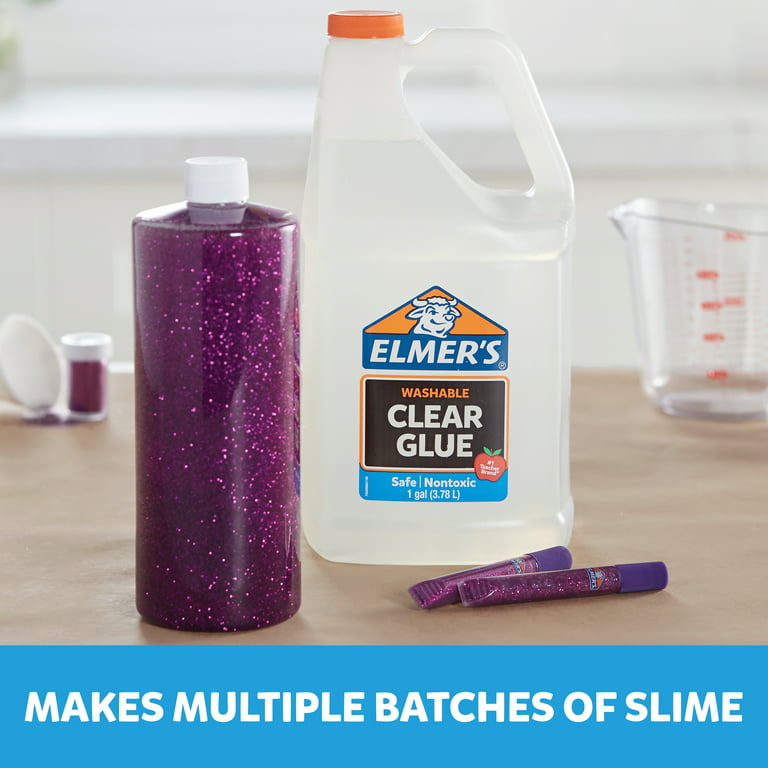 Maddie Rae's Clear Slime Glue - 1 Gallon Non Toxic, Immediate Shipping -  The Clearest Slime Formula of Any Glue Brand for Slime Making Kit Supplies,  Crafts (Cle…