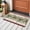 Red Beige, variant on Rectangle Area Rugs 2 x 3 Ft, Christmas Eucalyptus Non-Slip Residential Carpet, Xmas Red Plaid Botanical Pine Cones Indoor Crawling Mats Runner Rugs for Living Room/Dining Room/Bedroom