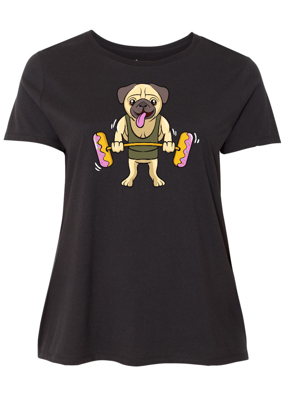 pug workout shirt