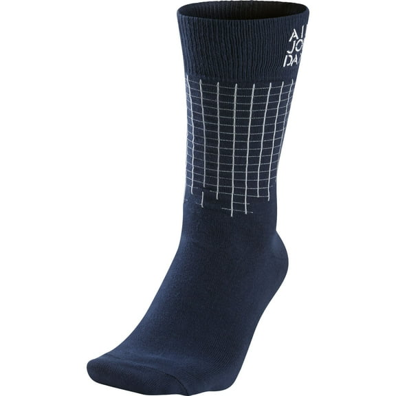 Air Jordan Stencil Crew Men's Socks Navy-White 642207-410