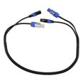 thumbnail image 4 of 2X High Quality Powercon 3-Pin XLR Combo Cable 1m DMX512 Power Con Cable for Stage Lighting Led Screen, 4 of 5
