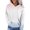 White, variant on Vedolay Oversized T Shirts Women's Oversized Zip Up Hoodies Sweatshirts Fall Casual Drawstring Jackets with Pockets,White S