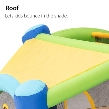 my first jump and slide with ball pit