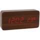 thumbnail image 1 of Wooden Digital Clock - Multifunctional LED Alarm Clock with Time/Date/Temp Display and Voice Control, 1 of 3