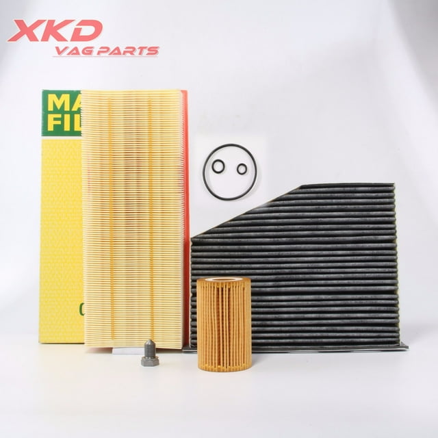 Oil Filter & Air Filter &Air Conditioner Filter Kit for VW for Passat for Golf for JETTA