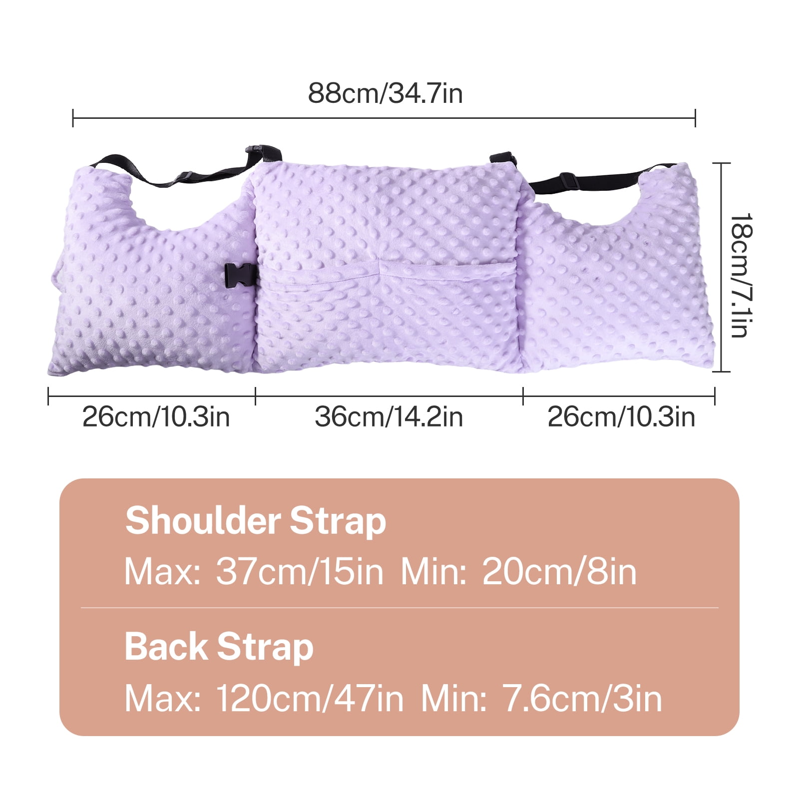 Lefeke Post Mastectomy Pillow - Post Surgery Pillow for Car, Breast Reduction & Augmentation Patients, Breast Pillow After Heart Surgery Pillow, Mastectomy Recovery Must Haves, Post Surgery Gift