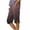 Wine, variant on cocolona Womens Summer Casual Printed Beach Shorts Elastic Waist Straight Splited Leg Knee Length Shorts with Pockets