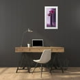 thumbnail image 3 of Tramoni, Oliver 9x14 White Modern Wood Framed Museum Art Print Titled - Elegance en mauve II, 3 of 4