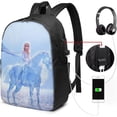 thumbnail image 2 of Frozen Large Capacity Rucksack Rucksack School Backpack Business Trip,Shock-Resistant,Computer Business Laptop,Multi-functional Waterproof Rucksack, 2 of 9