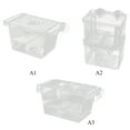 thumbnail image 6 of BToBackYard Aquarium Fish Tank Clear Fish Breeding Isolation Box Aquarium Breeder Fish Tank Double Guppies Hatching Incubator, 6 of 9