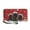Christmas Cute Black Cats, variant on Christmas Women's PU Leather Wallet Penguin Credit Card Holder Zipper Purse Cell Phone Wristlet Handbag