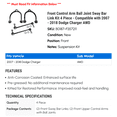 thumbnail image 2 of Front Control Arm Ball Joint Sway Bar Link Kit 4 Piece - Compatible with 2007 - 2018 Dodge Charger AWD 2008 2009 2010 2011 2012 2013 2014 2015 2016 2017, 2 of 2