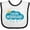 White and Black, variant on Inktastic Future Meteorologist Boys or Girls Baby Bib