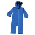 thumbnail image 1 of 87002-BLKHTR-0-3M At The Buzzer Baby Boys Fleece Pram (Royal / Black, 18 Months), 1 of 1