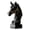 Black, variant on lanema Artistic Horse Head Design Sculpture Premium Resin Construction Statue Display