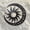 Ver C, variant on Sun and Moon Metal Wall Sculpture, Laser Cut Crescent Steel Decor