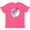 Retro Heather Pink, variant on Inktastic Hi- cute shark Youth T-Shirt