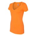 thumbnail image 2 of Next Level 6640 Women's CVC Deep V Tee, 2 of 5