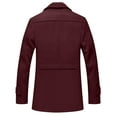 QingYiHua Suit Jacket for Men Classic Fit Men's Solid Color Pocket