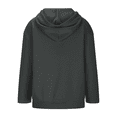 thumbnail image 4 of Womens Zip Up Hoodies Oversized Long Sleeve Sweatshirts Fall Fashion Jackets Autumn Winter Cozy Casual Hooded with Pockets, 4 of 5