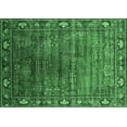 thumbnail image 1 of Ahgly Company Indoor Rectangle Oriental Emerald Green Traditional Area Rugs, 8' x 12', 1 of 4