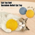 thumbnail image 6 of TNOBHG Interactive Toy Interactive Sisal Cat Scratching Ball Toy Bite-resistant Pet Toy for Stress Relief Exercise Cat Toy Ball, 6 of 8