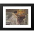 thumbnail image 2 of Delphin Enjolras 24x18 Black Modern Framed Museum Art Print Titled - The Little Statue (1912), 2 of 5