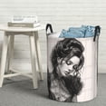 thumbnail image 6 of ZICANCN Laundry Basket Organizer, Woman Portrait Beauty Collapsible Hamper for Bathroom Bedroom Laundry Room, Small Size, 6 of 7