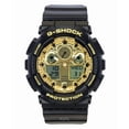 thumbnail image 1 of Casio Reloj G-Shock Analógico Digital de Cuarzo con Correa de Resina y Esfera Dorada GA-100GGB-1A9 para Hombre, 200 M, 1 of 1