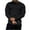 Black#01, variant on Leesechin Mens Tops Big and Tall Slim Thin Thermal Underwear Round Neck Breathable Basic Bottoming Shirt