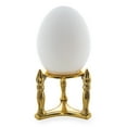 thumbnail image 2 of Three Pillars Gold Tone Metal Egg Stand Holder 2.5 Inches, 2 of 2