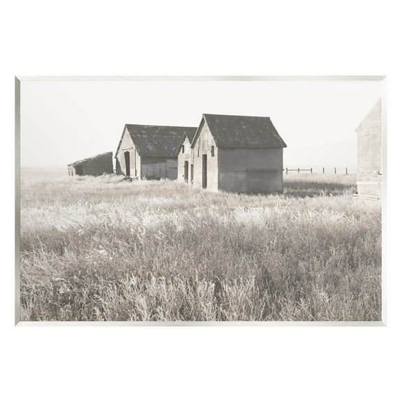 Rural Barn Grassland Field Landscape Photograph Unframed Art Print Wall Art
