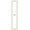 Charleston White, variant on 8x48 Frame White Real Wood Picture Frame Width 0.75 inches | Interior Frame Depth 0.5 inches |