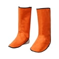 thumbnail image 6 of Professional Welder Shoe Cover Welding Spats Welding Shoe Protectors Heat Abrasion Resistant Welders Feet Covers, 6 of 8