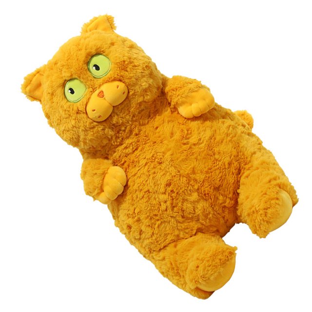 Juguete de Felpa,Juguete de Felpa de Gato Lindo Juguete de Felpa de Gato Almohada de Gato de Felpa Características mejoradas Jadeshay A