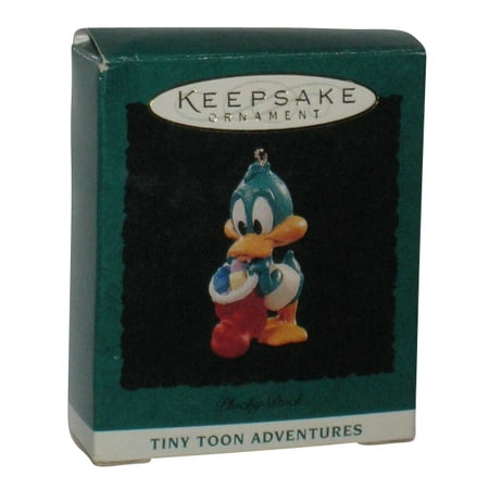 Tiny Toon Adventures Plucky Duck (1994) Miniature Hallmark Keepsake