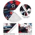 thumbnail image 2 of FMSHPON American Flag Tree Skirt Independence Day Xmas Christmas Tree Skirt Stand Mat for Holiday Party Decoration Indoor Outdoor 48 inches, 2 of 6
