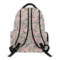 thumbnail image 5 of Jeiento Green Camo Bow Bookbag for Girls 7-8 Backpacks with Adjustable Strap Lightweight Bookbags Zippered School Knapsack with Handle Easy to Carry 17 Inch, 5 of 7