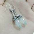 thumbnail image 2 of QQTDFG Vintage 925 Silver Plated Moonstone Earrings Women Wedding Drop Dangle Jewelry-Opal, 2 of 3