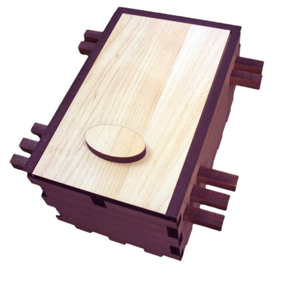 Creative Crafthouse Pueblo Puzzle Box, Escape Room Prop