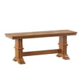 thumbnail image 5 of iNSPIRE Q Farmhouse Transitional 47.2" Wood Bench, Oak, 5 of 6
