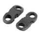 thumbnail image 2 of Cinturón de plástico con hebilla de liberación rápida ajustable, negro, 20 piezas, 2 of 3